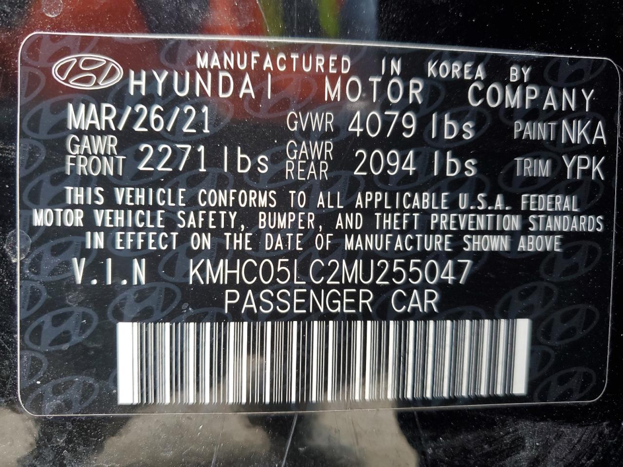 2021 Hyundai IONIQ - Image 14