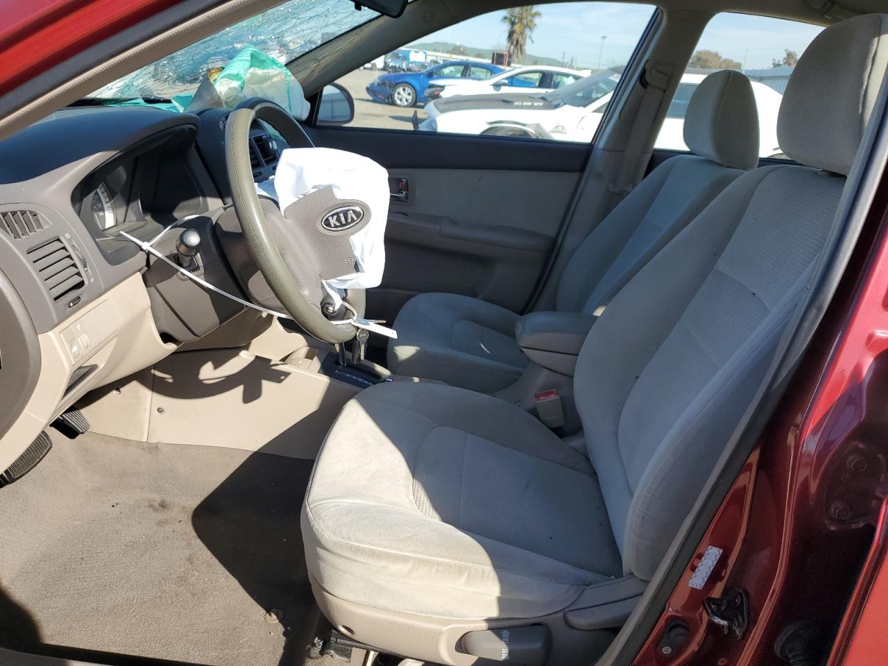 2007 Kia Spectra Ex VIN: KNAFE122775417514 Lot: 47394785