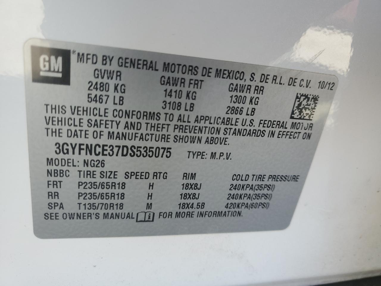 2013 Cadillac SRX - Image 13
