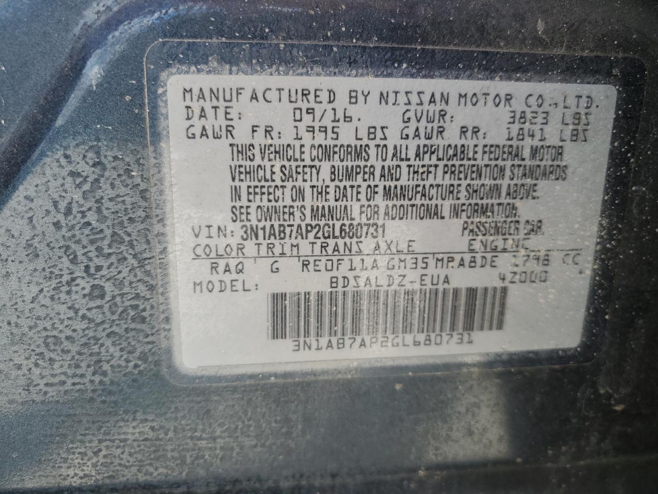 2016 Nissan Sentra - Image 12