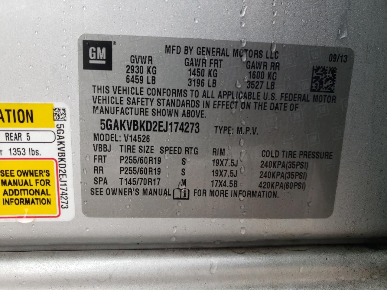 2014 Buick Enclave - Image 14