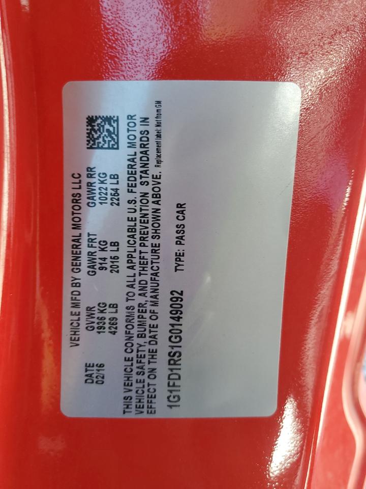 2016 Chevrolet Camaro - Image 12