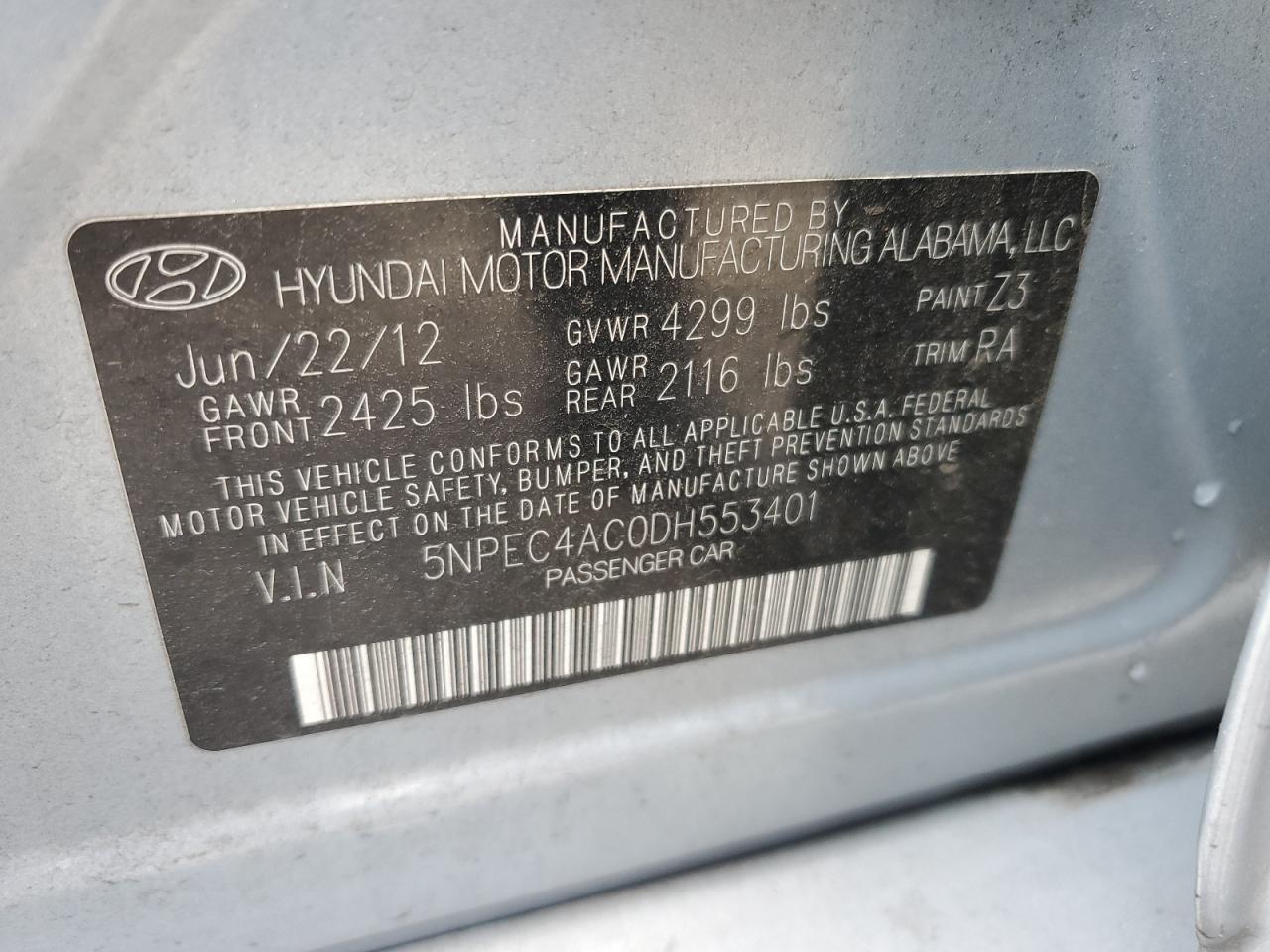 2013 Hyundai Sonata - Image 12