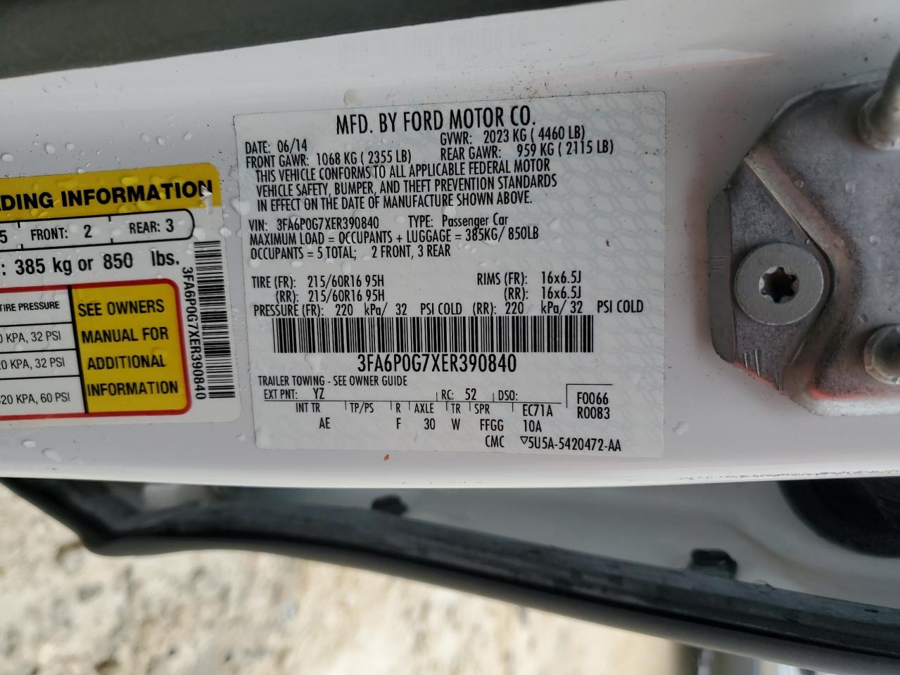 2014 Ford Fusion - Image 12