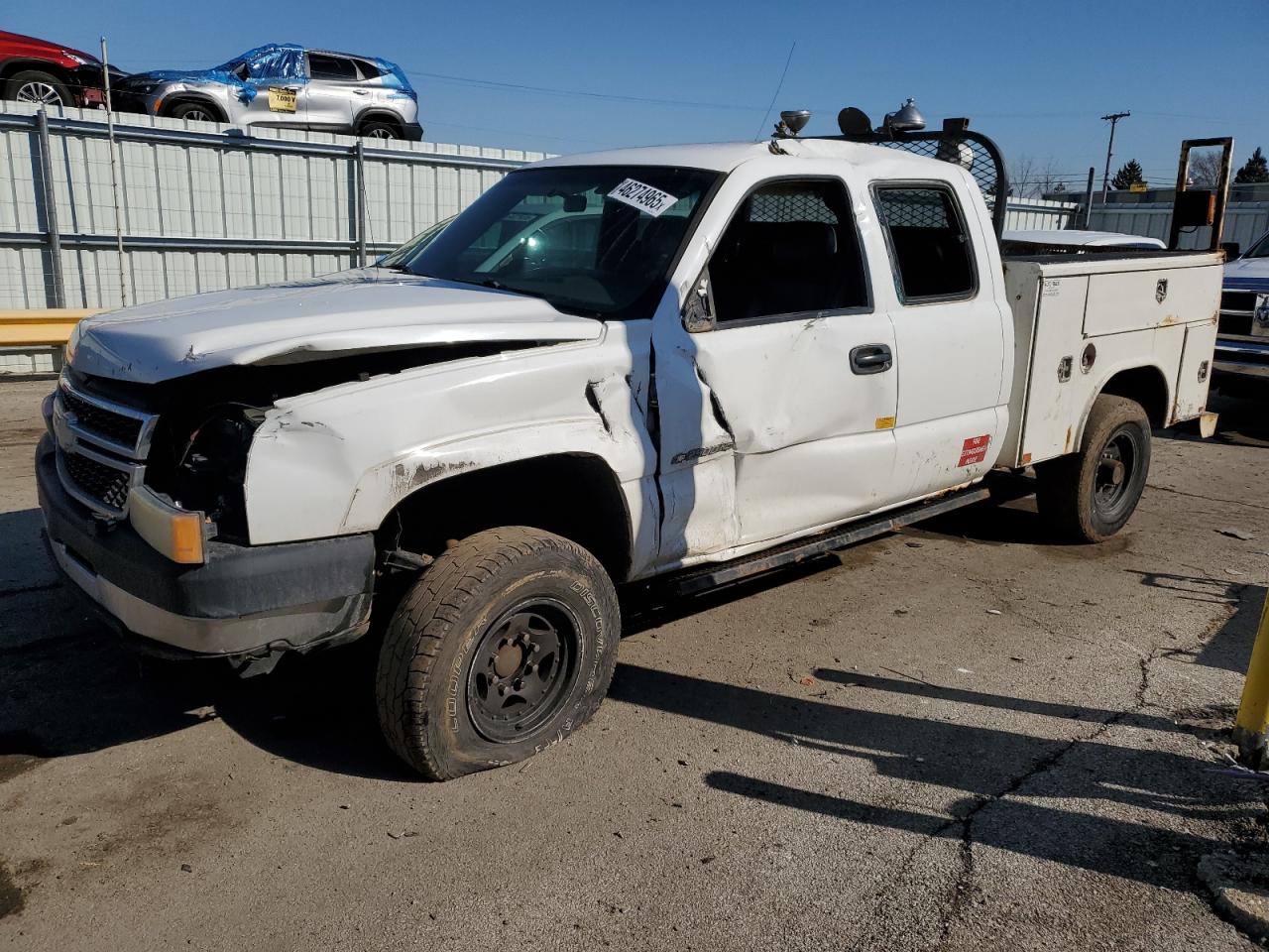 2006 Chevrolet Silverado K2500 Heavy Duty იყიდება Dyer-ში, IN - Rollover