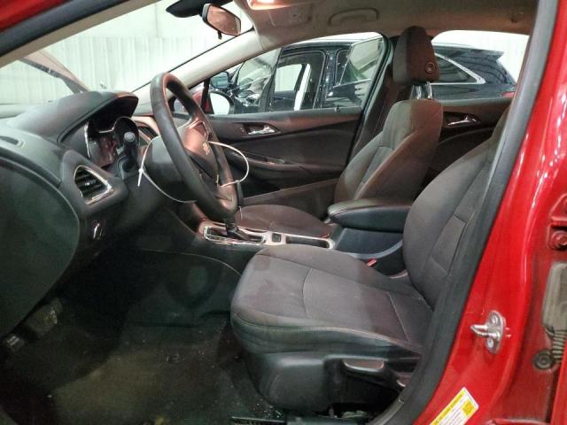 Sedans CHEVROLET CRUZE 2017 Czerwony