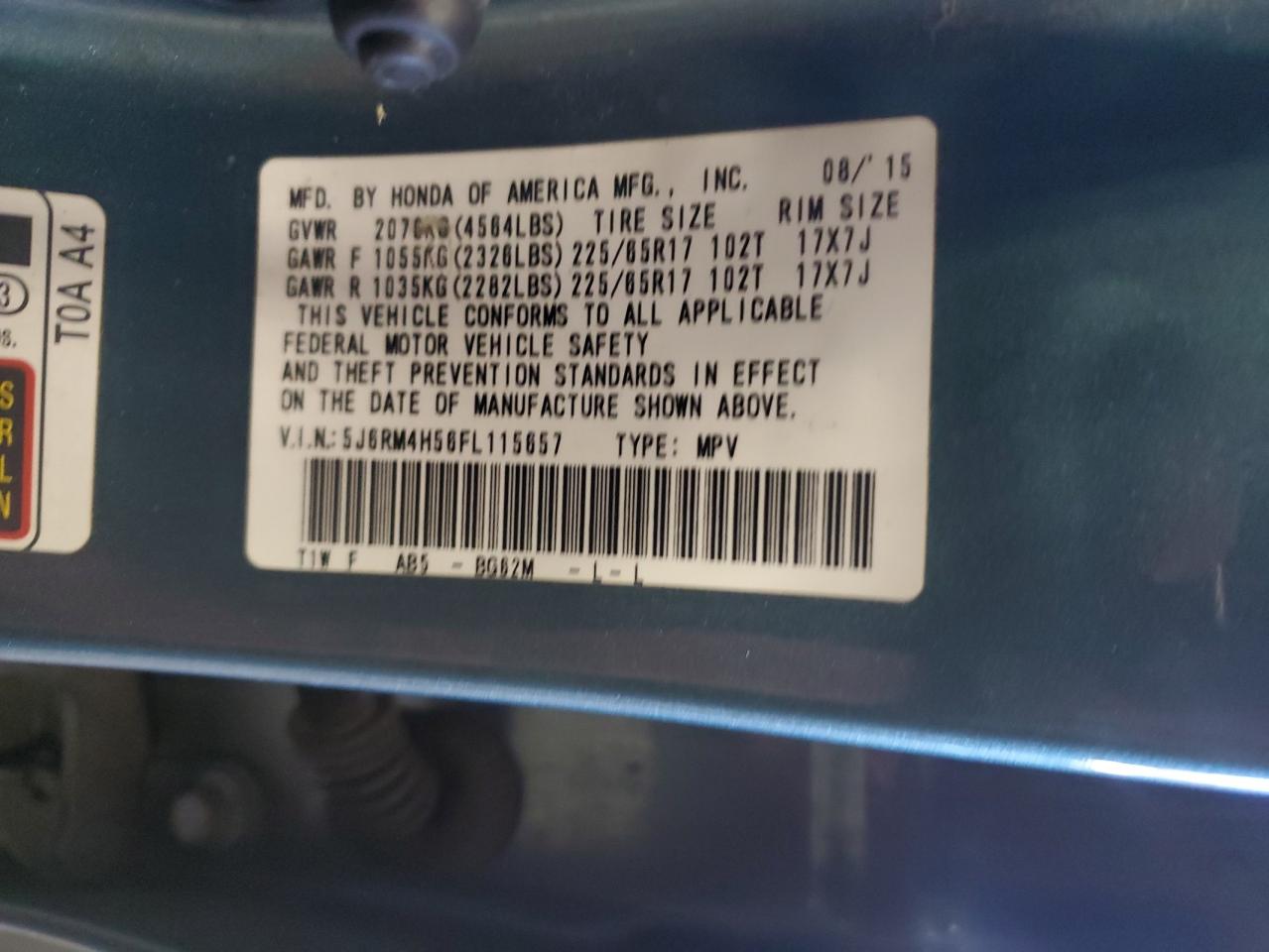 2015 Honda CR-V - Image 13