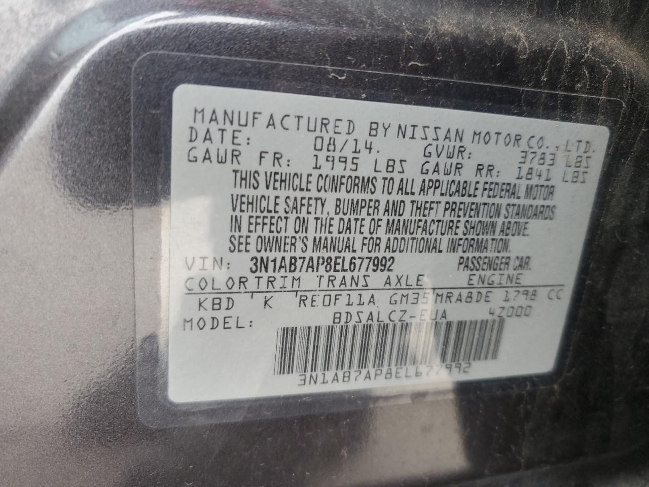 2014 Nissan Sentra - Image 13