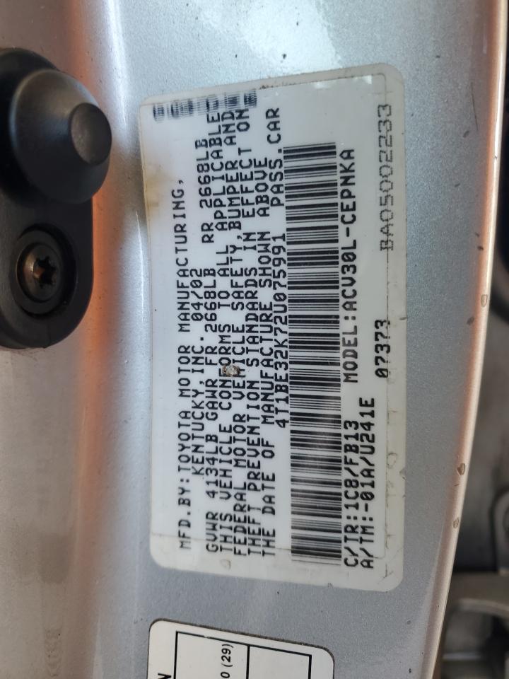 2002 Toyota Camry - Image 12