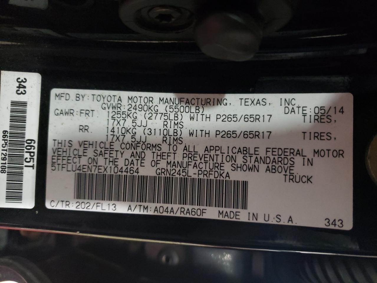 2014 Toyota Tacoma - Image 14