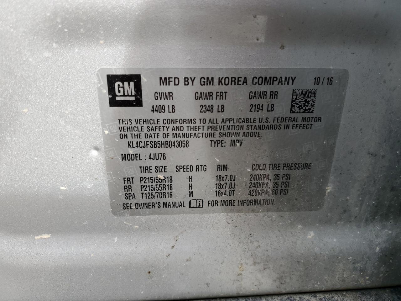 2017 Buick Encore - Image 15