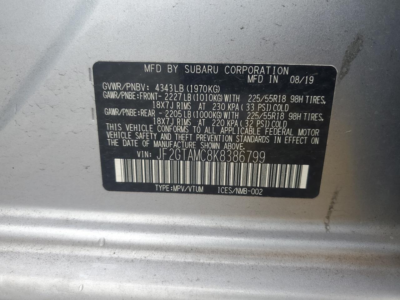 2019 Subaru XV - Image 14