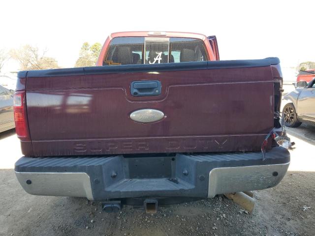 Pickups FORD F250 2012 Burgundy