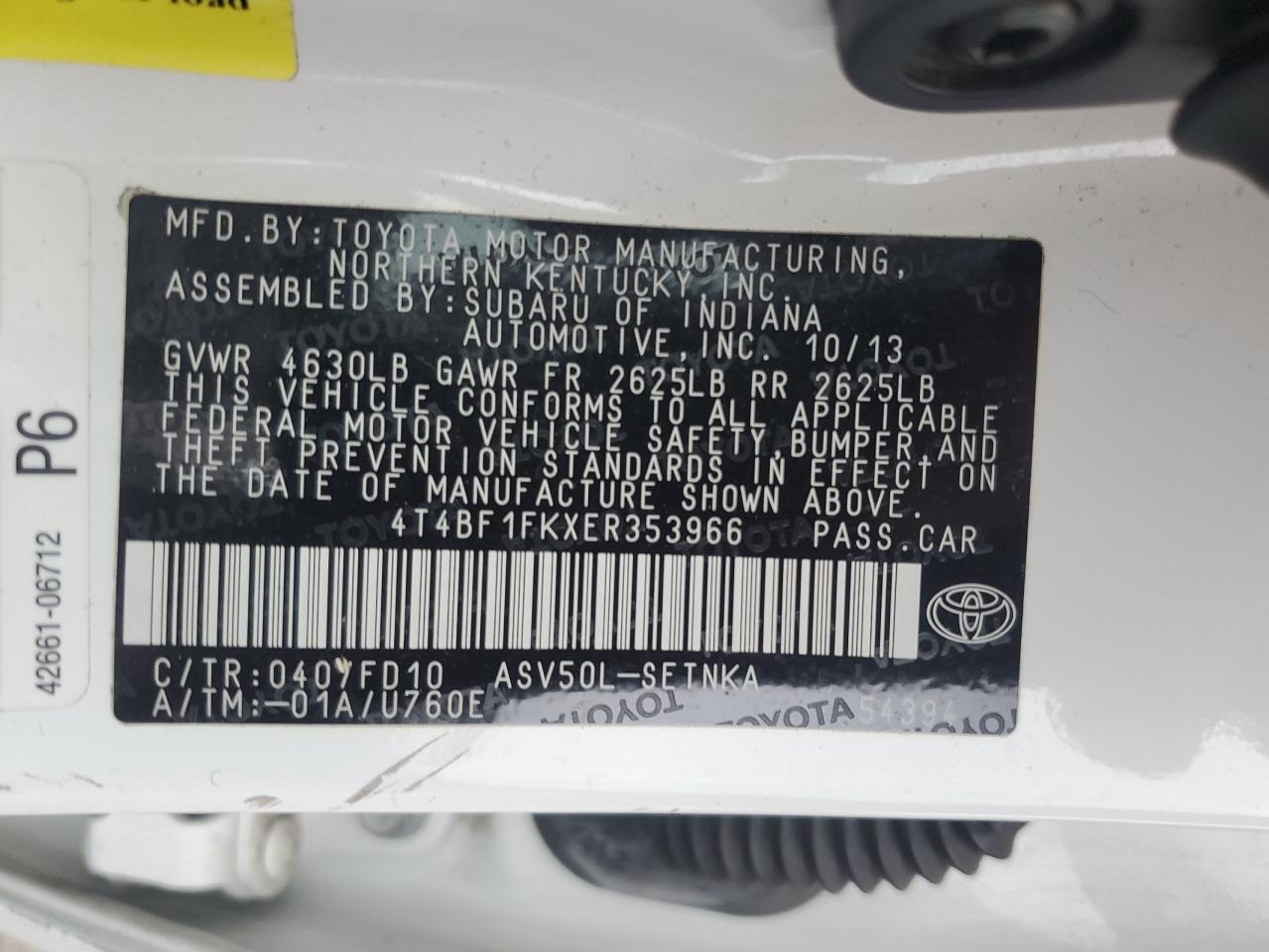 2014 Toyota Camry - Image 12