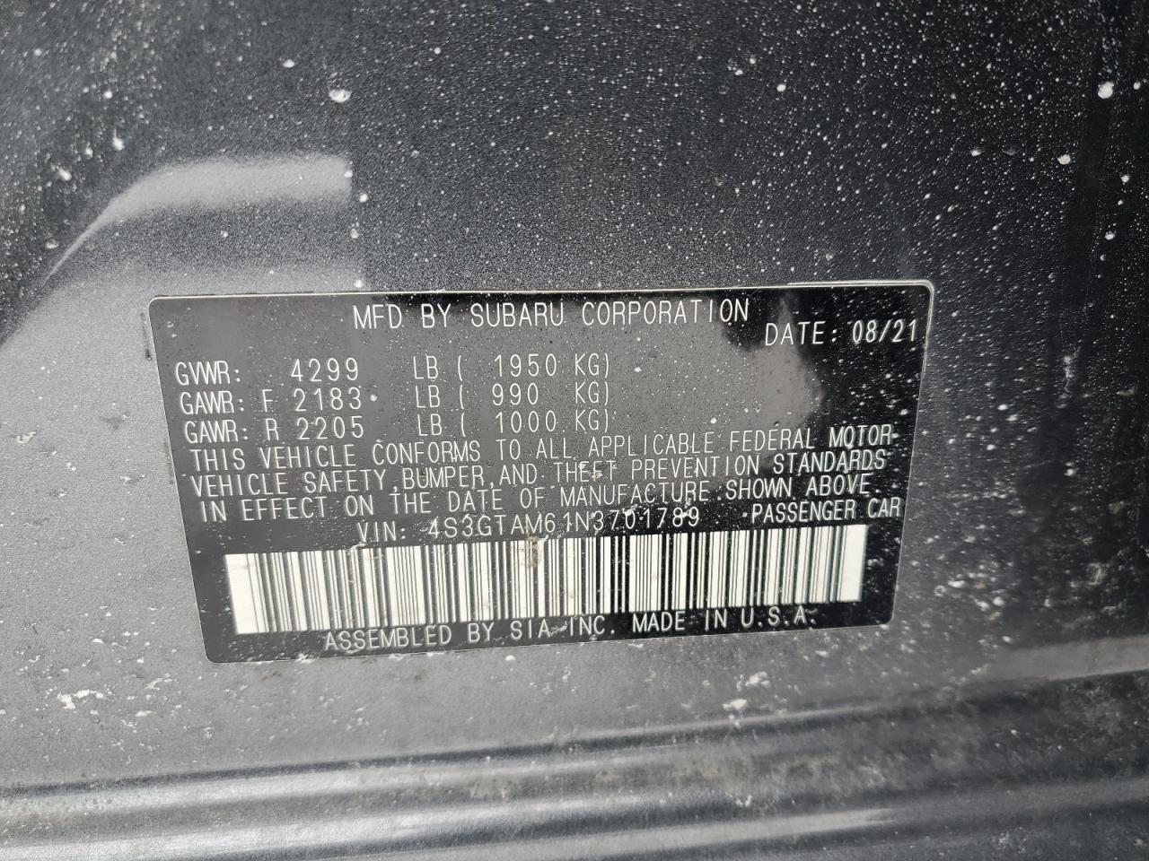2022 Subaru Impreza - Image 12