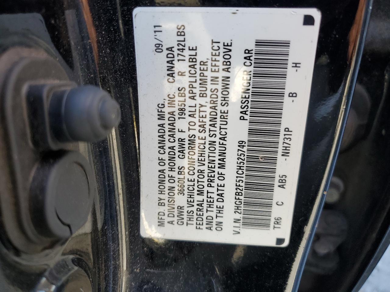 2012 Honda Civic - Image 12