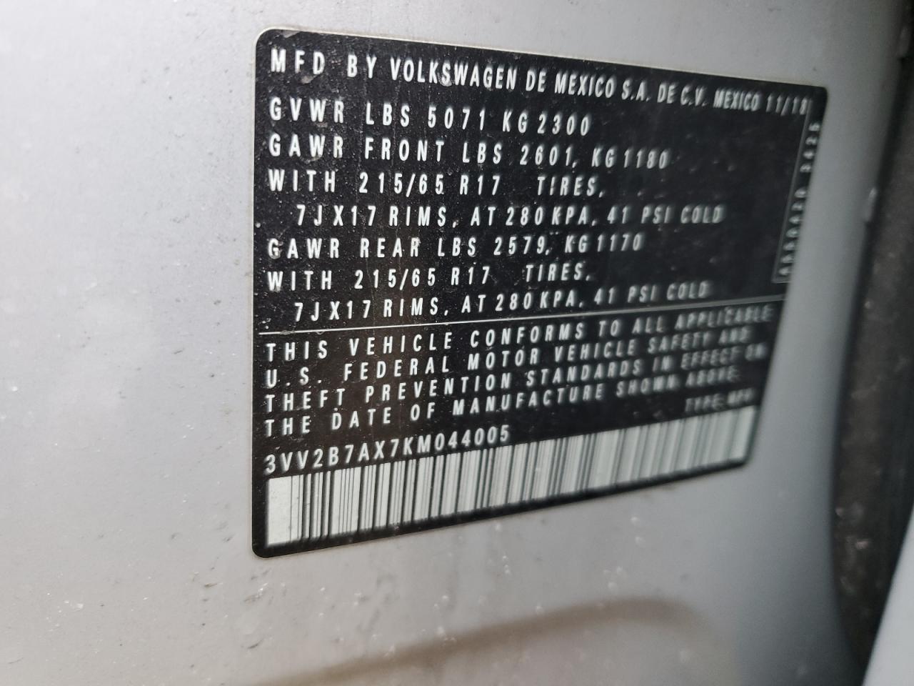 2019 Volkswagen Tiguan - Image 13
