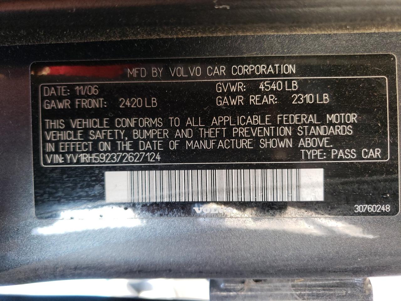 2007 Volvo S60 - Image 12