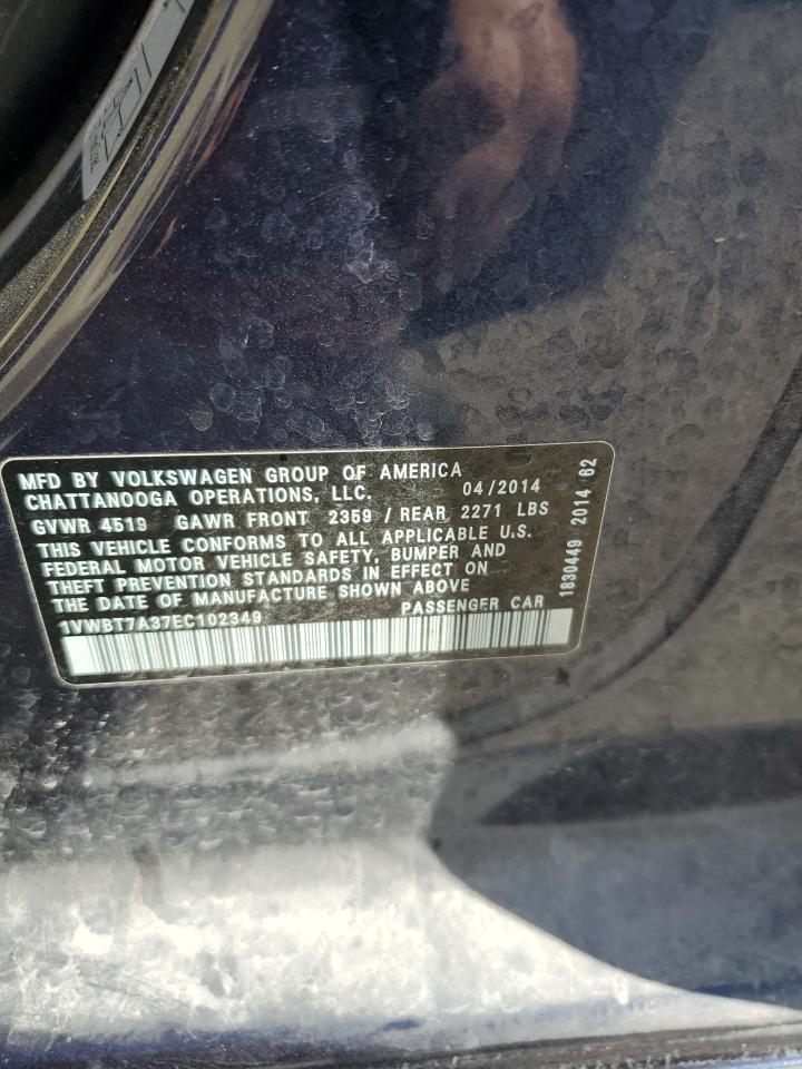 2014 Volkswagen Passat - Image 15