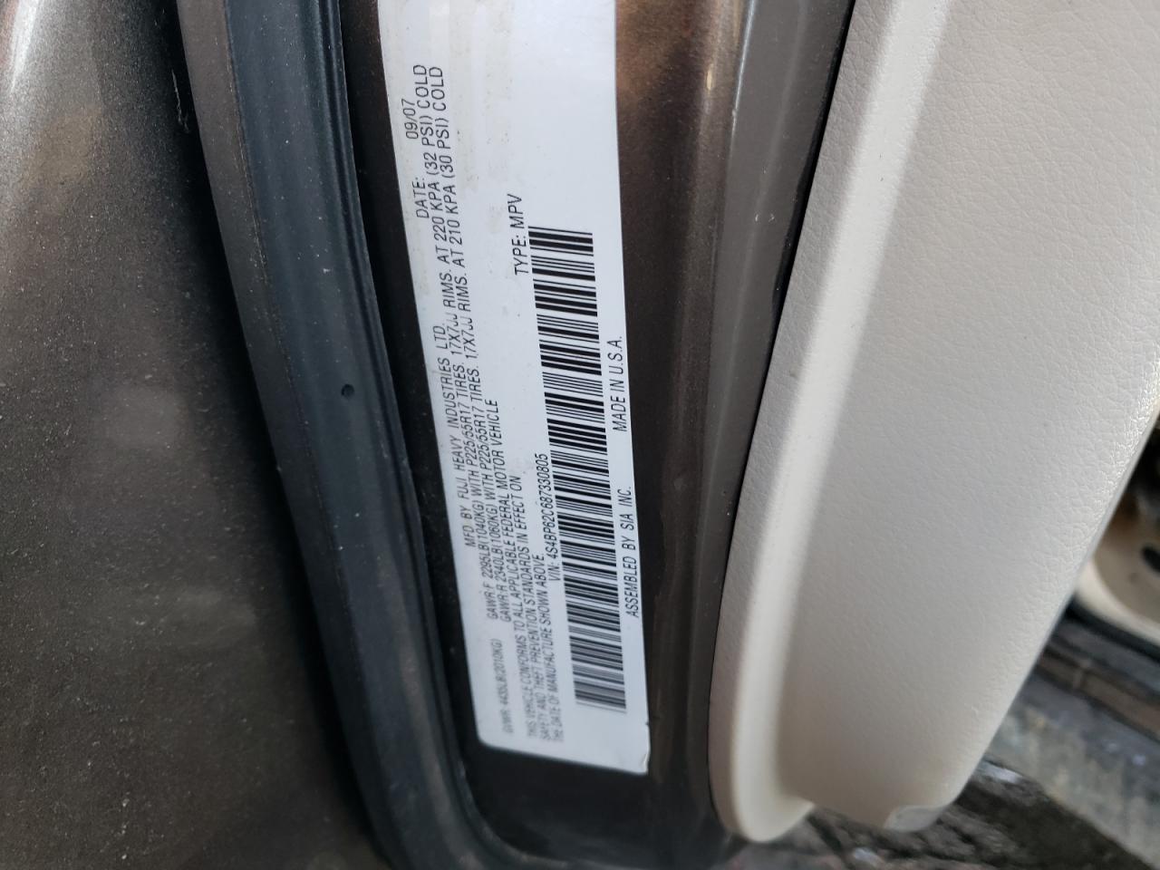 2008 Subaru Outback - Image 14