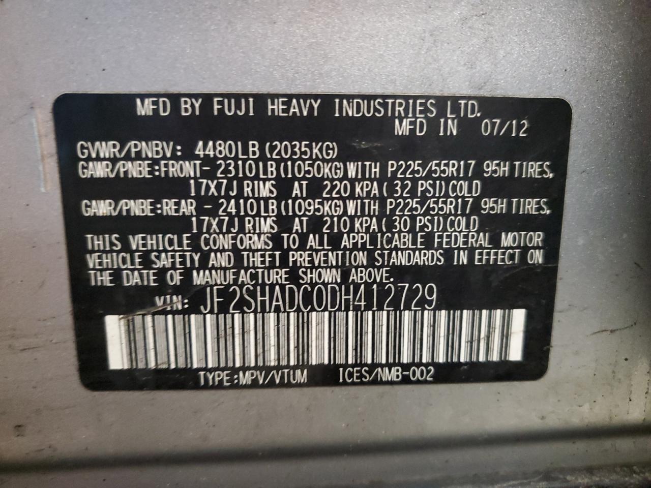 2013 Subaru Forester - Image 13