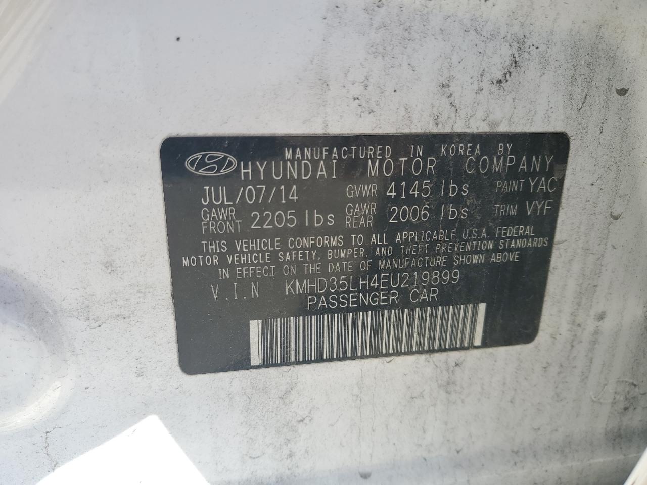 2014 Hyundai Elantra - Image 12