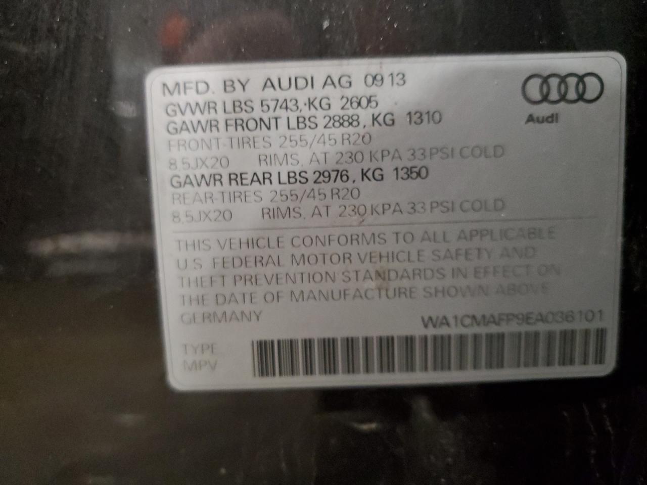 2014 Audi Q5 - Image 13