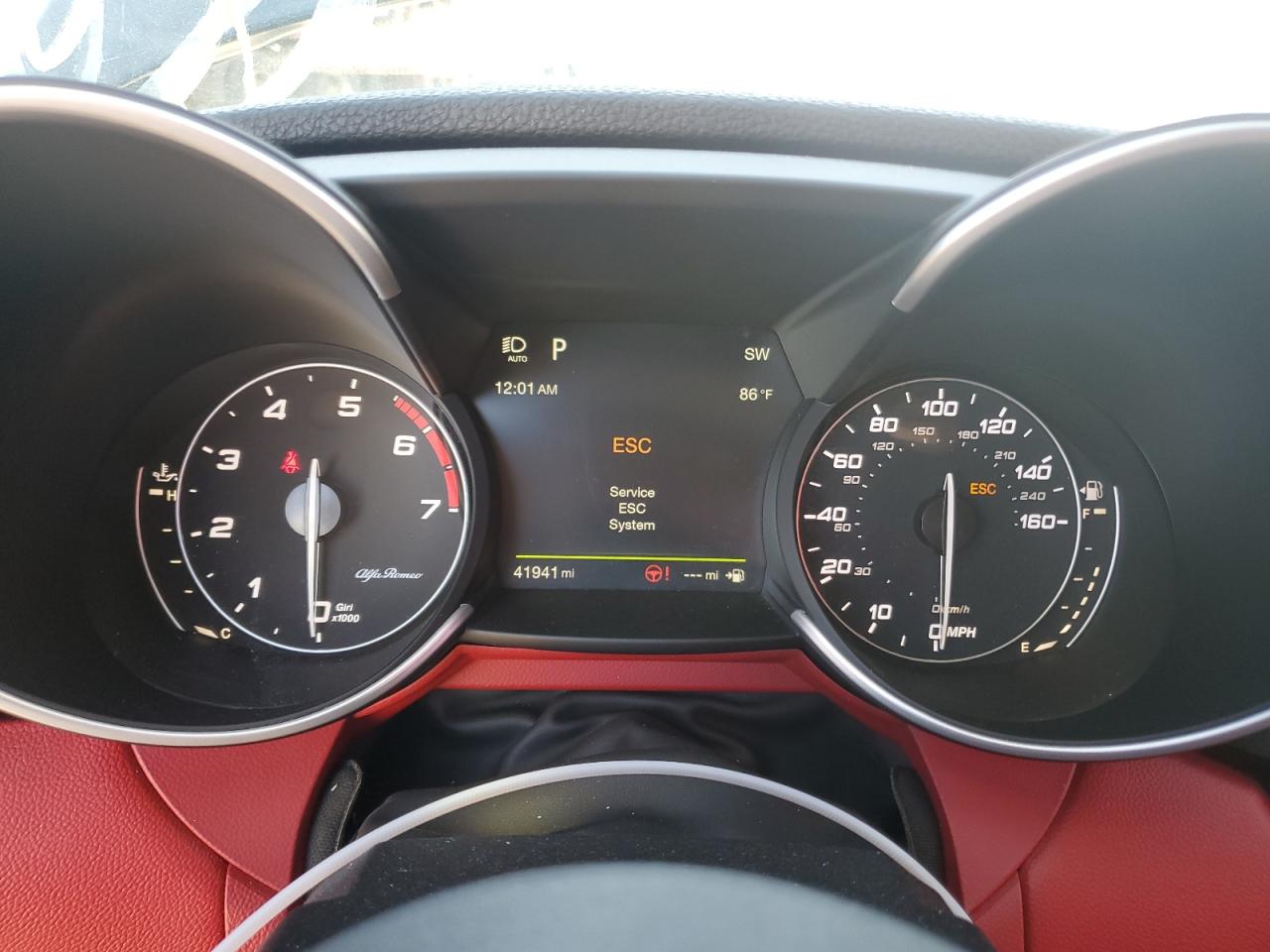 2019 Alfa Romeo Giulia Ti VIN: ZARFAMBN5K7613013 Lot: 47133245