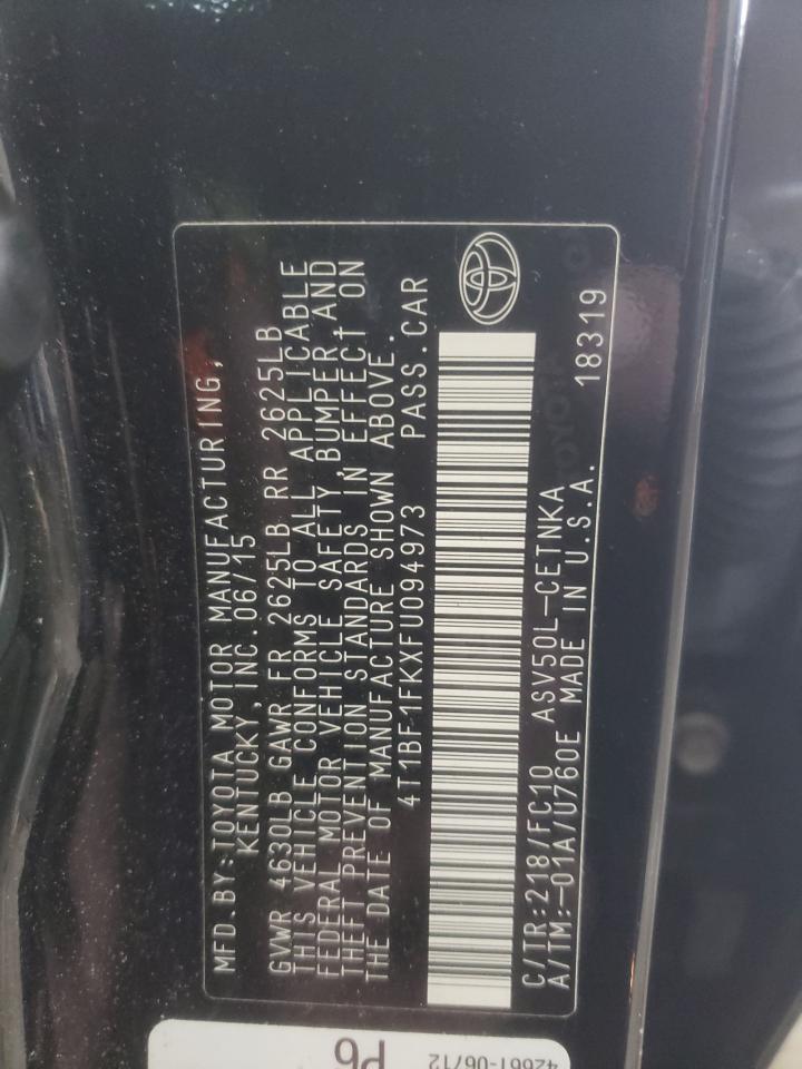 2015 Toyota Camry - Image 12