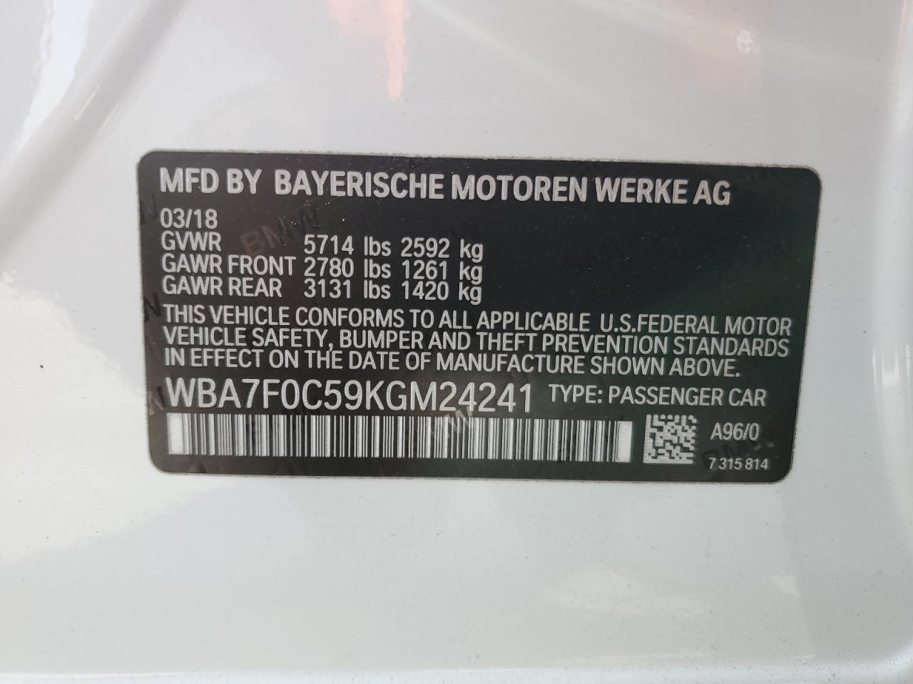 2019 BMW 7er - Image 13