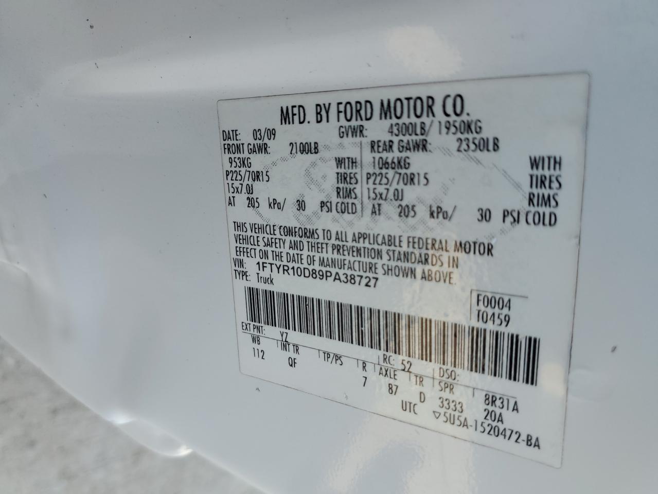 2009 Ford Ranger - Image 12