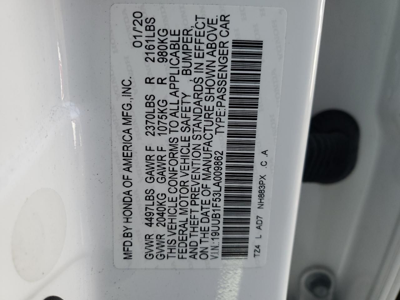 2020 Acura TLX - Image 12