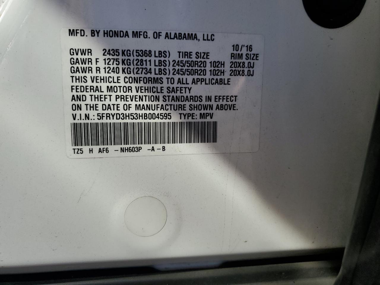 2017 Acura MDX - Image 16