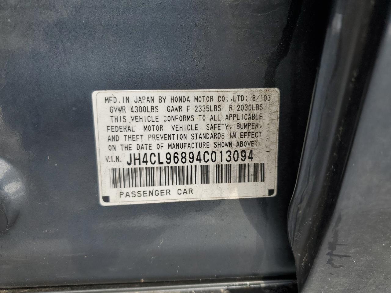 2004 Acura TSX - Image 14