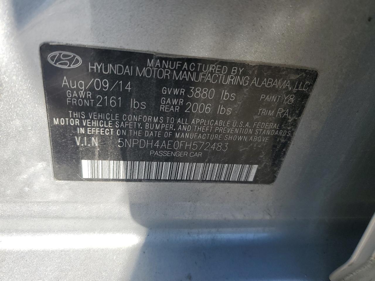 2015 Hyundai Elantra - Image 12