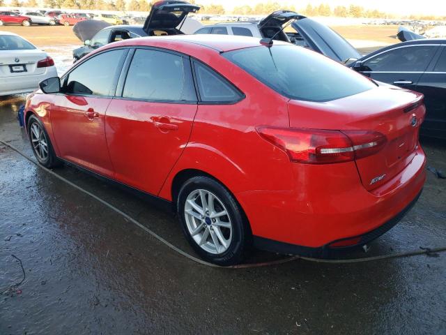  FORD FOCUS 2017 Red
