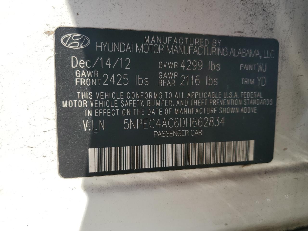 2013 Hyundai Sonata - Image 12