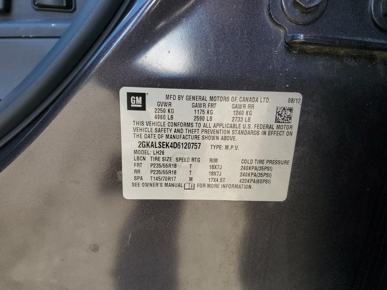 2013 GMC Terrain - Image 13