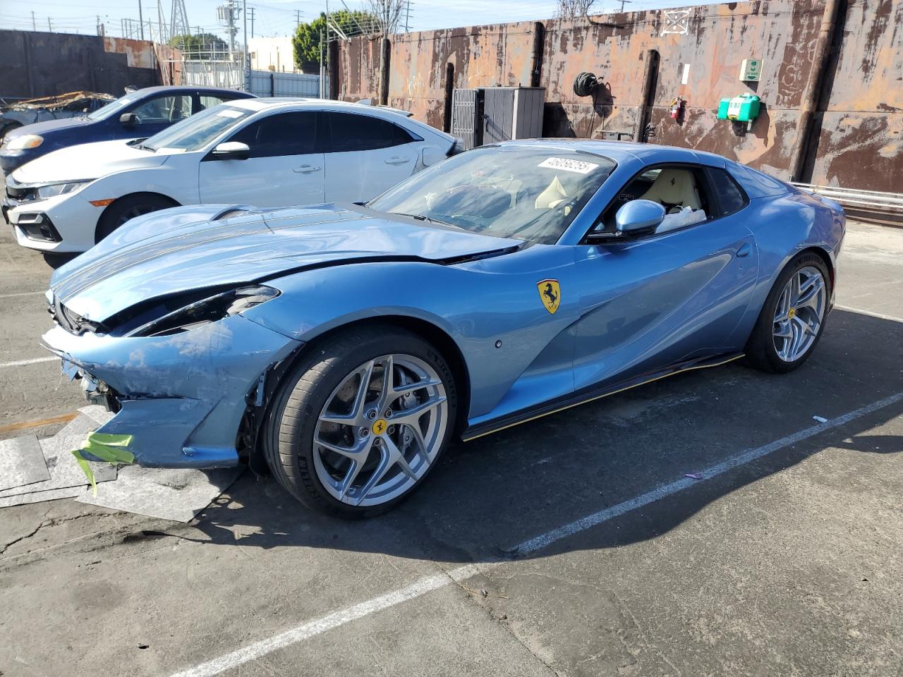 2021 Ferrari 812 Gts იყიდება Wilmington-ში, CA - Front End