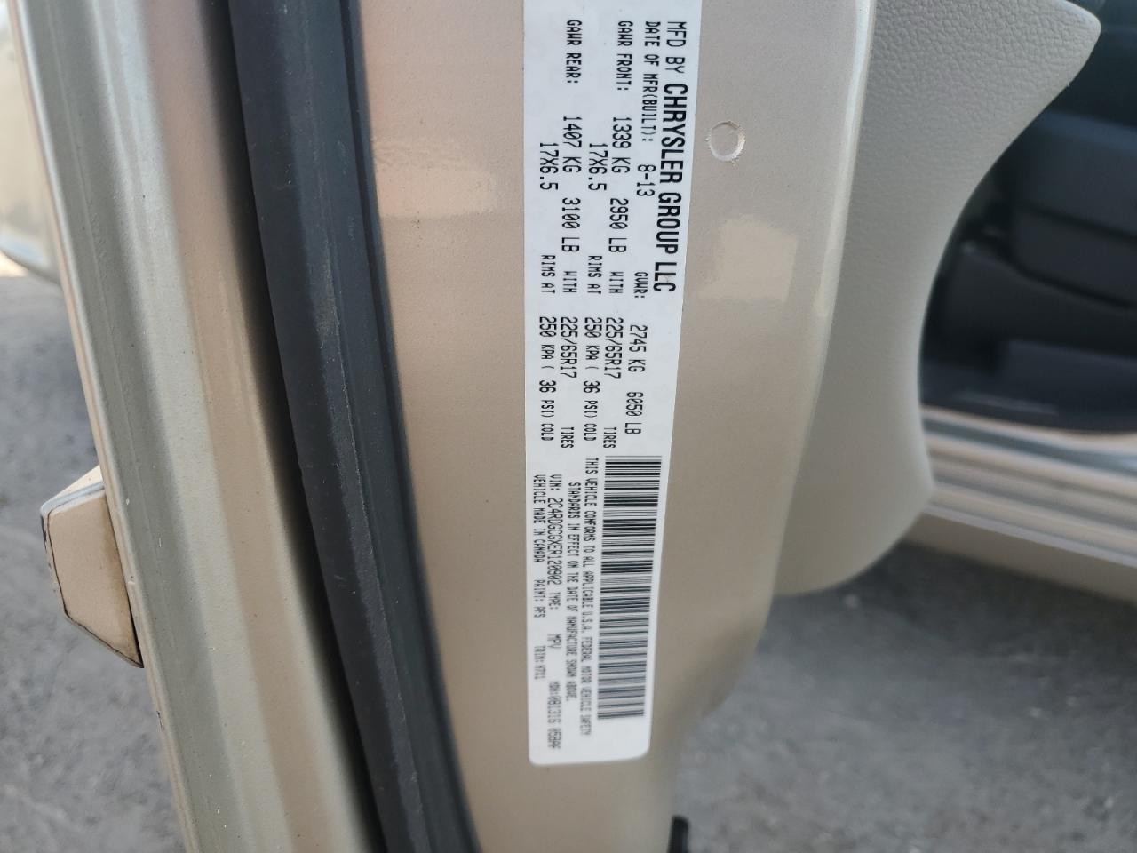 2014 Dodge Grand Caravan Sxt VIN: 2C4RDGCGXER120902 Lot: 45669425