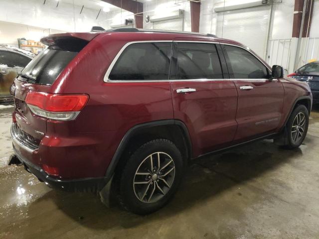 Паркетники JEEP GRAND CHER 2017 Бордовий