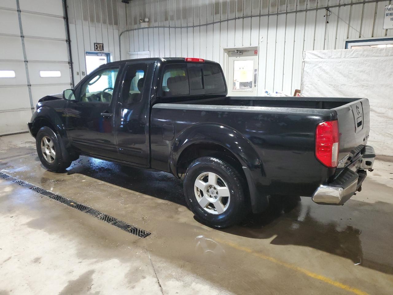 2008 Nissan Frontier King Cab Le black null gas 1N6AD06WX8C443476 photo #3