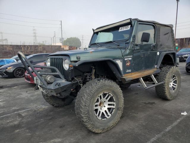 2002 Jeep Wrangler / Tj Sahara en Venta en Wilmington, CA - Front End