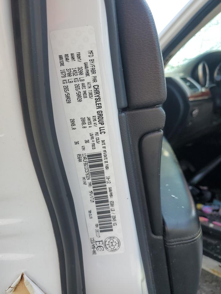 2013 Jeep Grand Cherokee Limited VIN: 1C4RJFBG1DC578324 Lot: 44446445