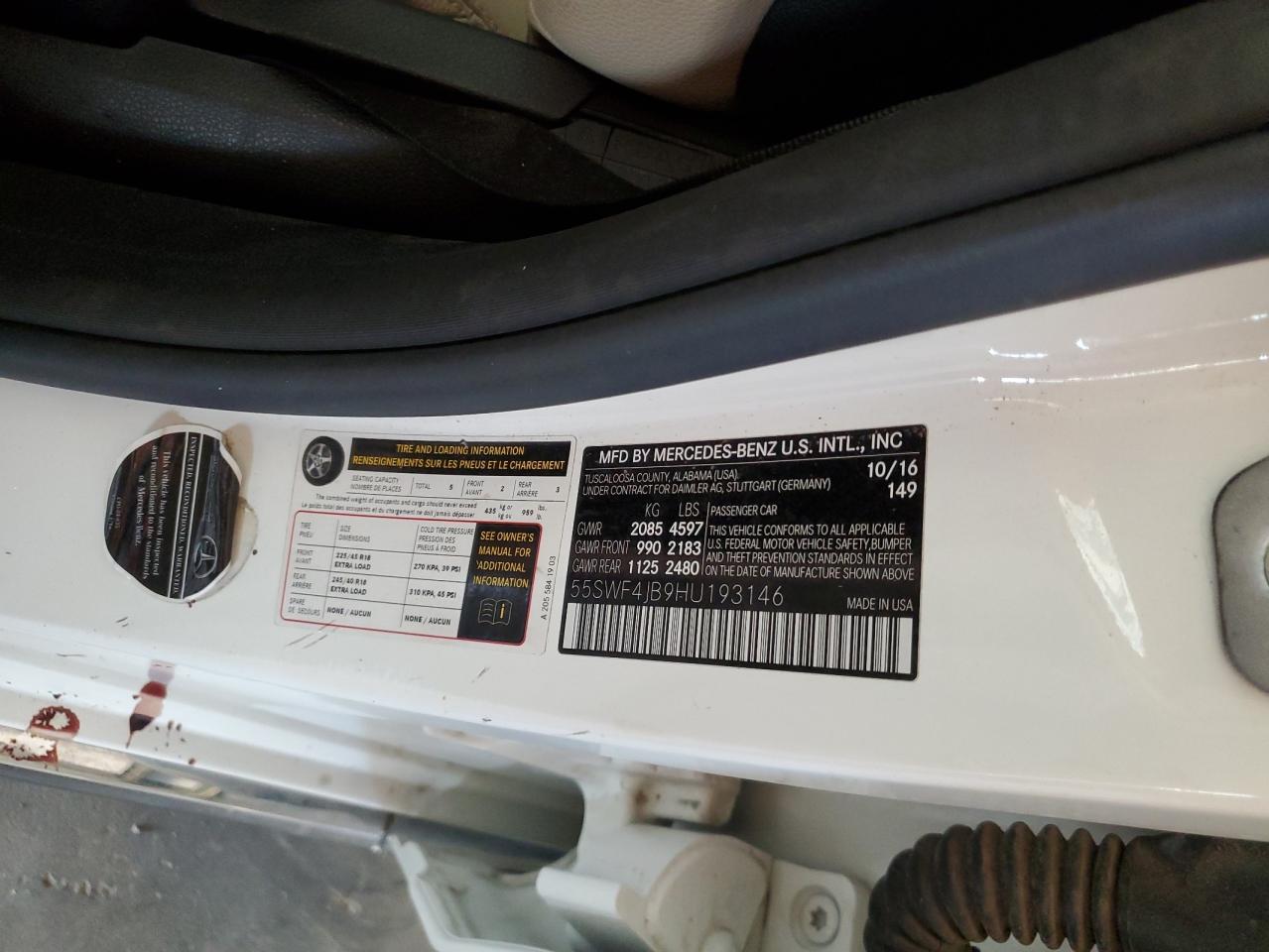 2017 Mercedes-Benz C-klasse - Image 12