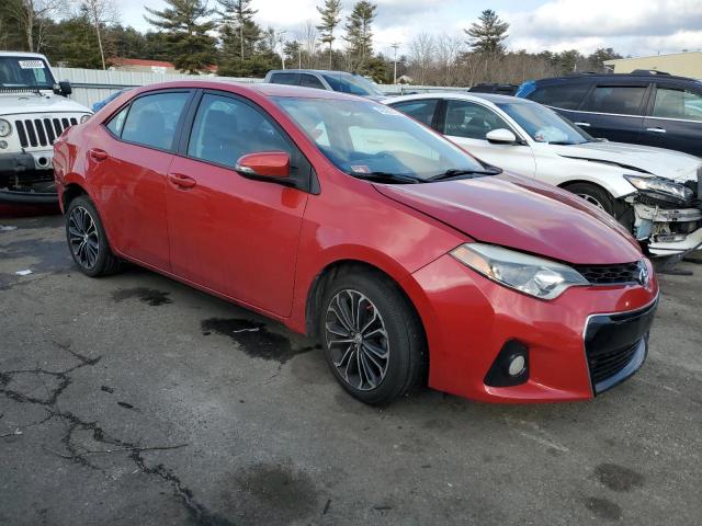  TOYOTA COROLLA 2015 Red