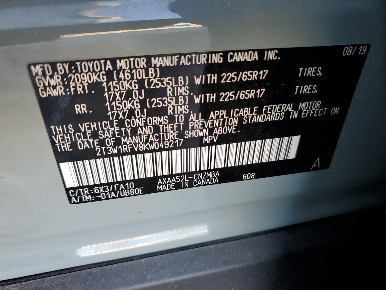 2019 Toyota RAV 4 - Image 16