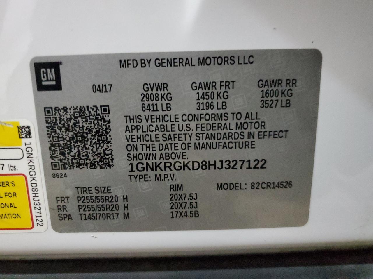 2017 Chevrolet Traverse - Image 14