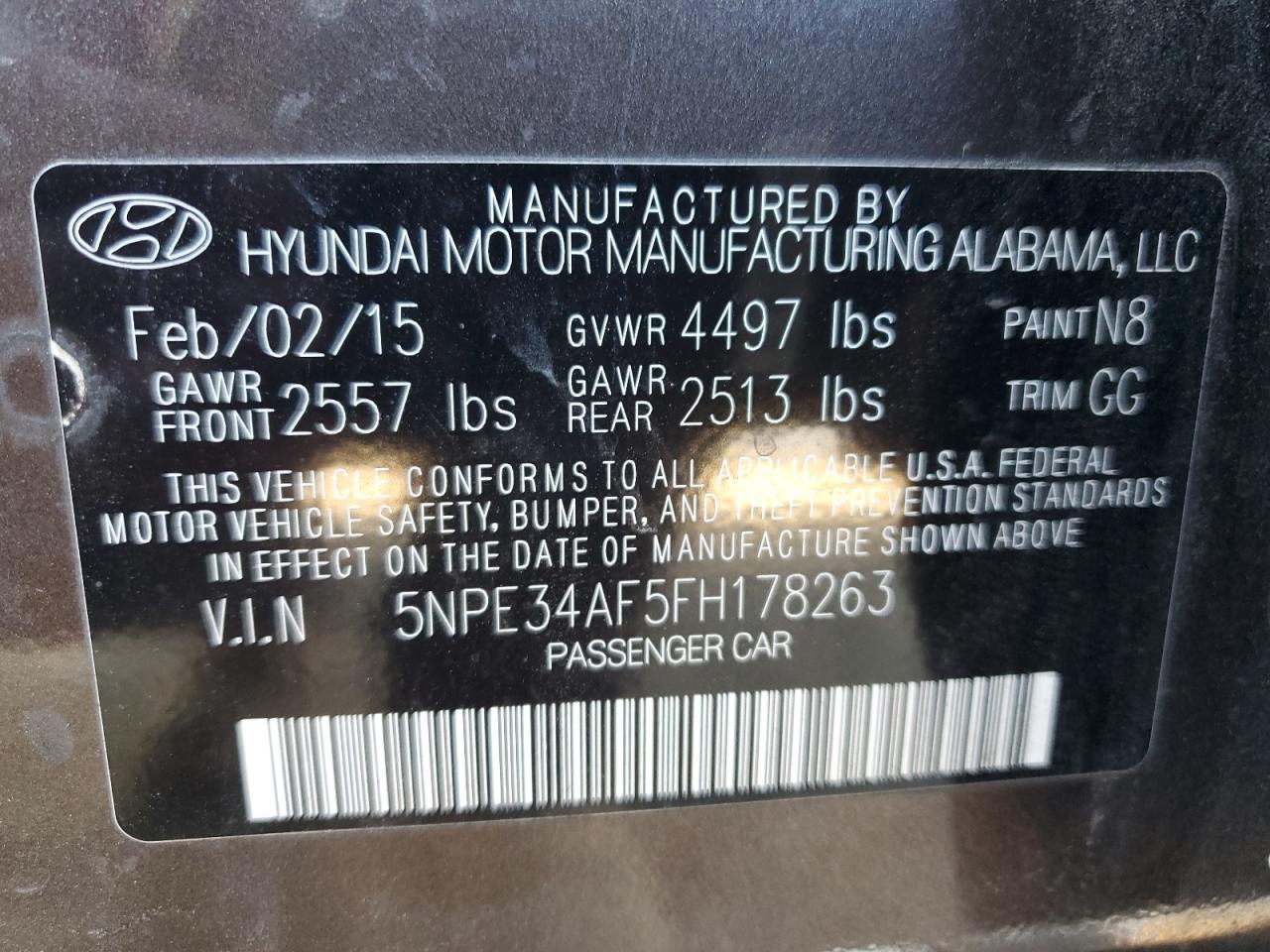 2015 Hyundai Sonata - Image 13
