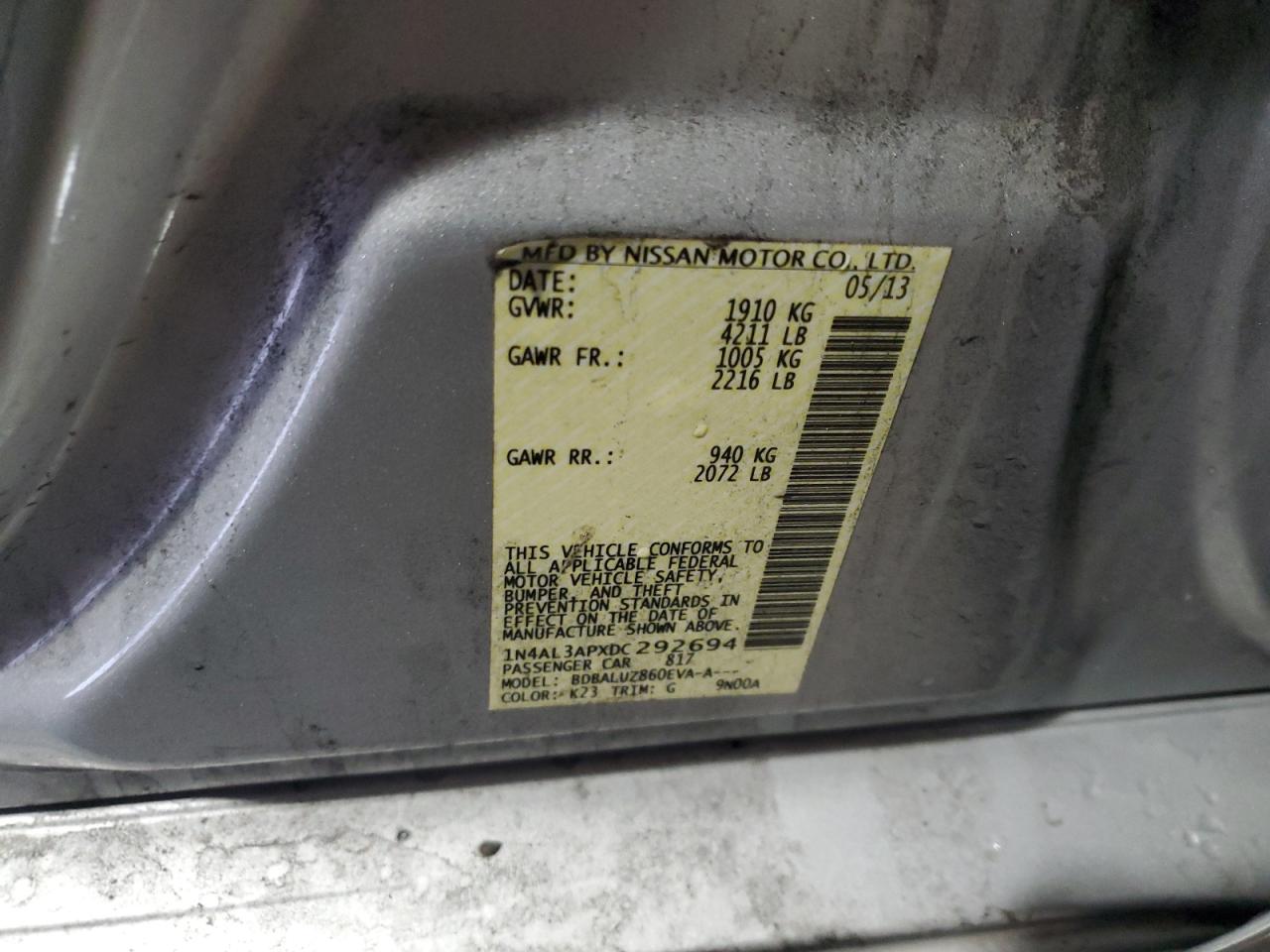 2013 Nissan Altima - Image 12